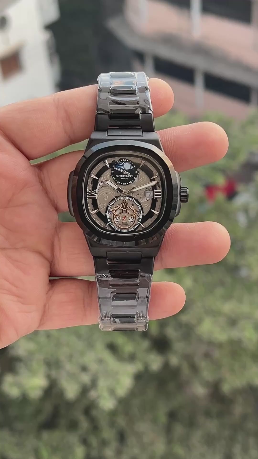 Patek Phillip open back