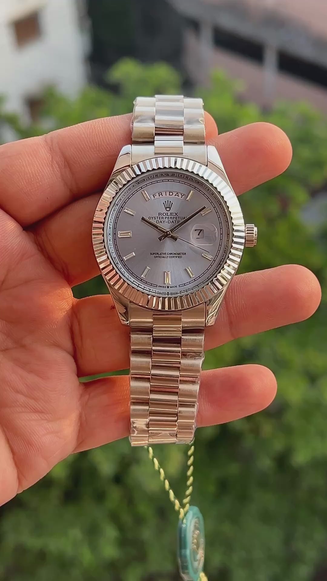 Rolex Day date Ice blue (Cell model)