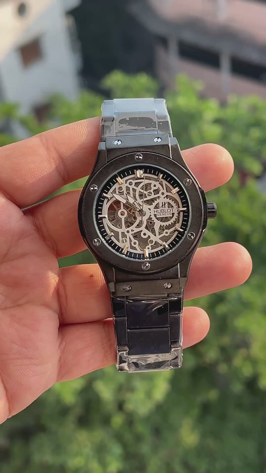 Hublot Automatic ( Black )