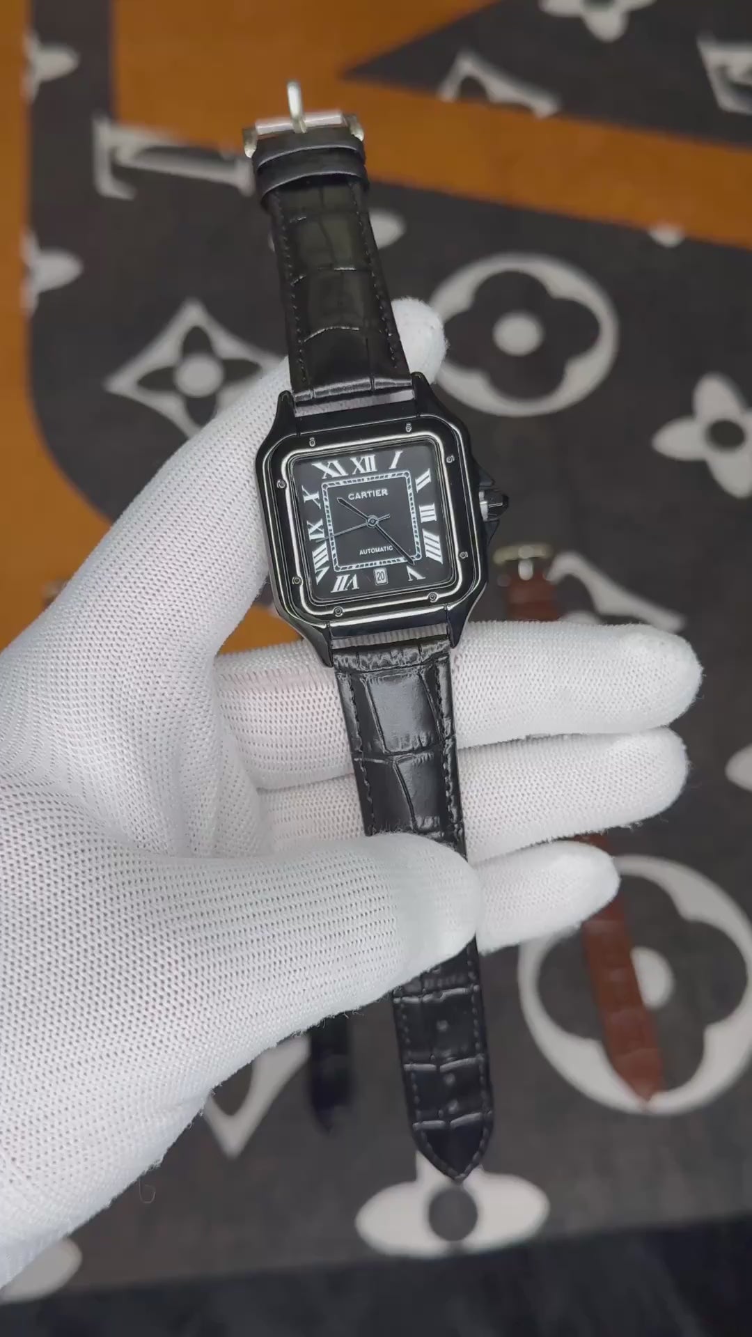 Cartier Santos slim (Cell model)