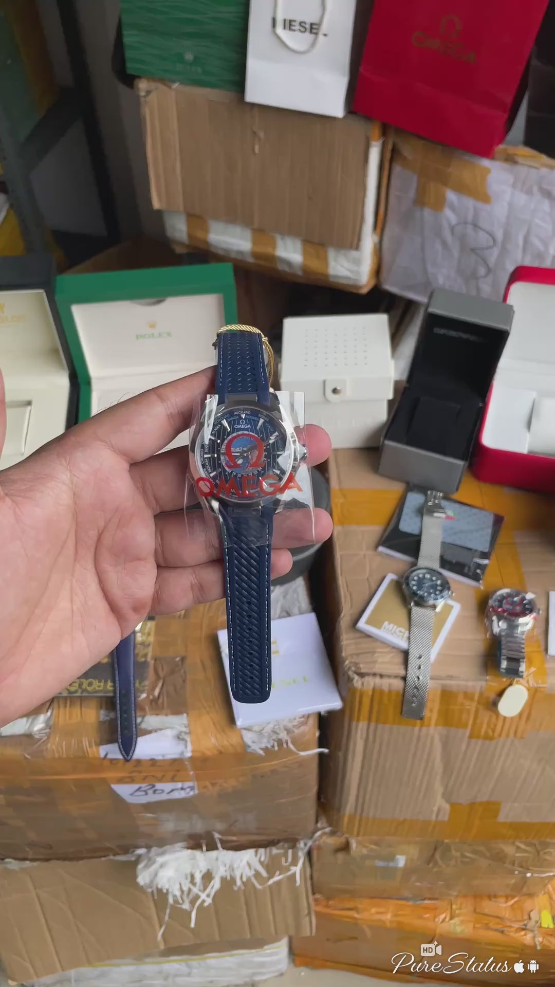 Omega Worldmap Automatic