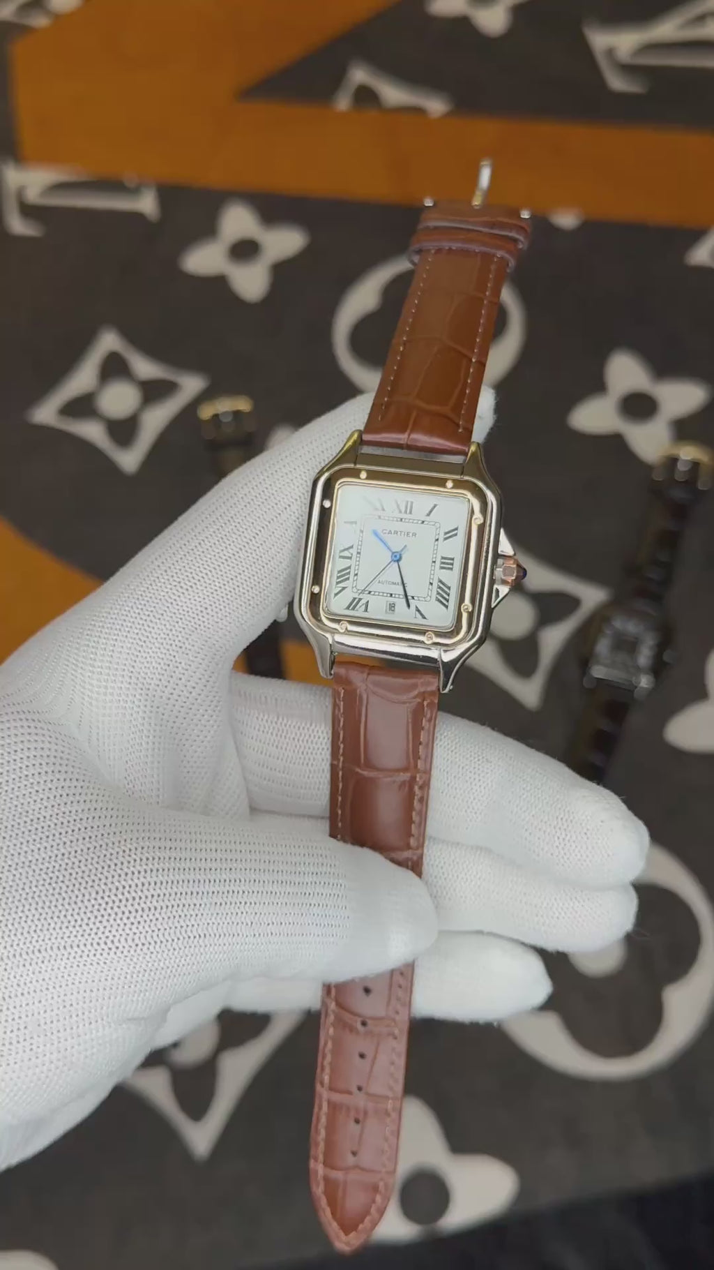 Cartier Santos slim (Cell model)