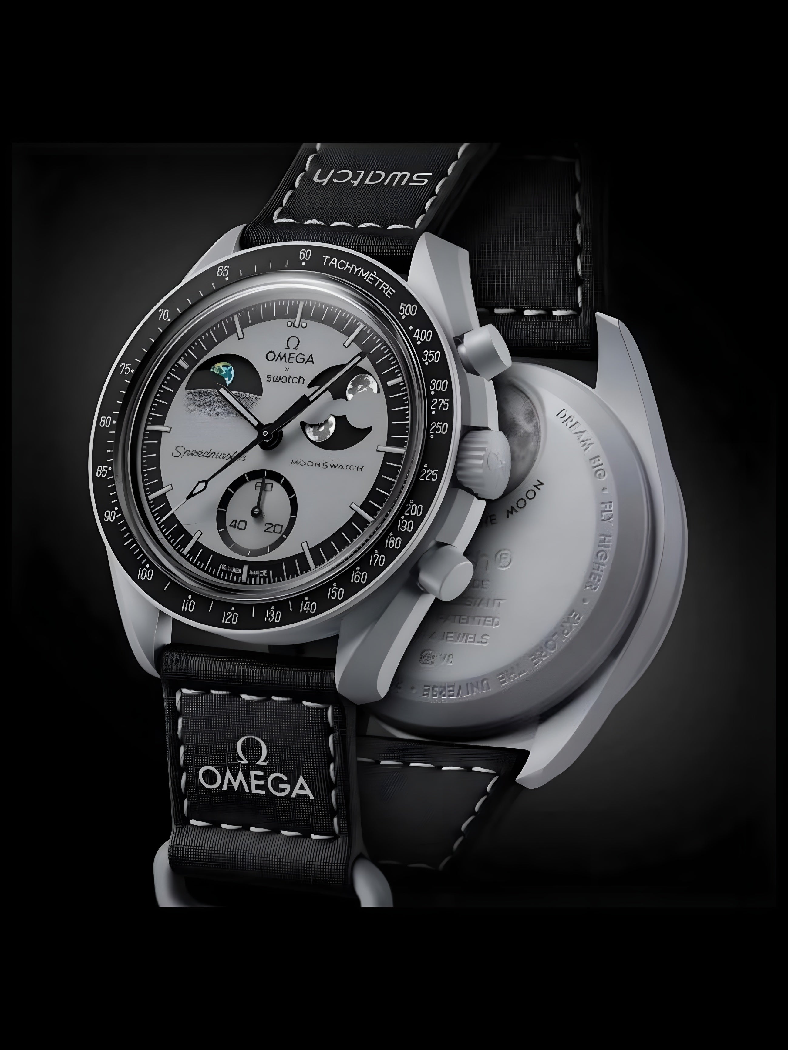 Omega x Swatch Moon (All working )