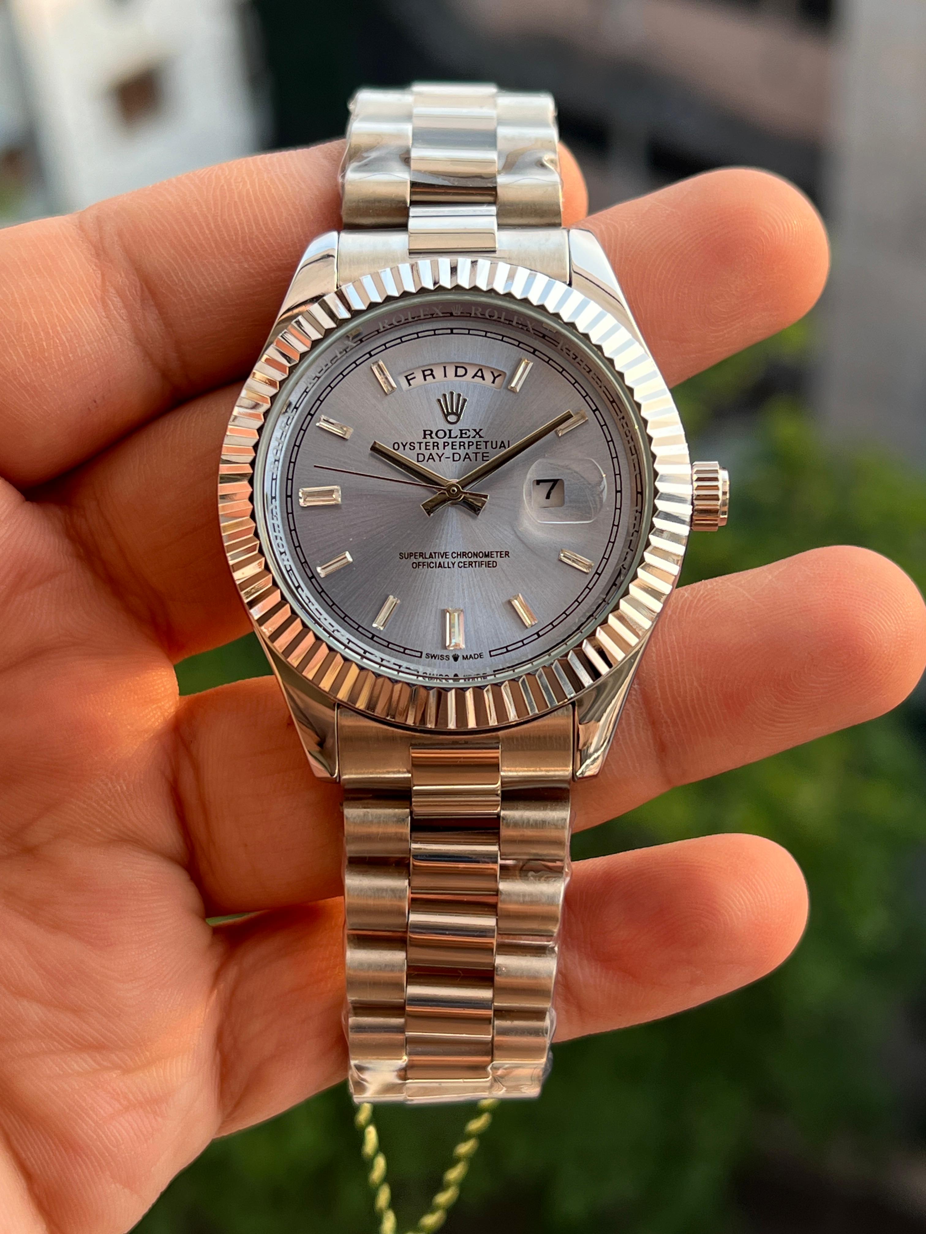Rolex Day date Ice blue (Cell model)