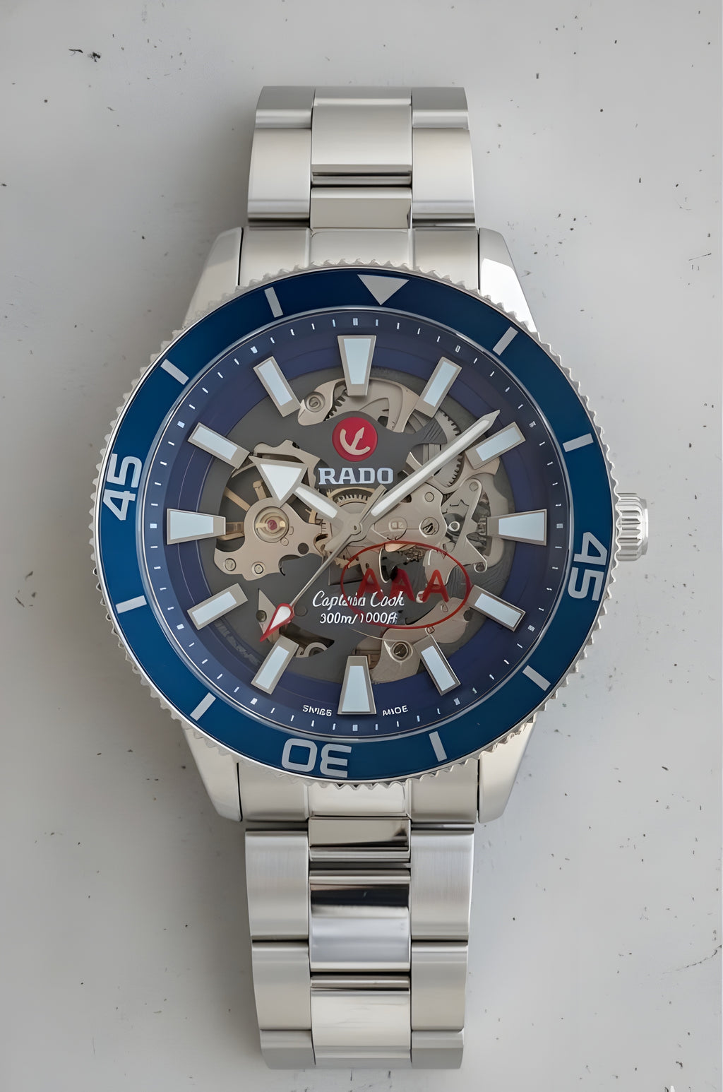 Rado captain Cook Silver Automatic