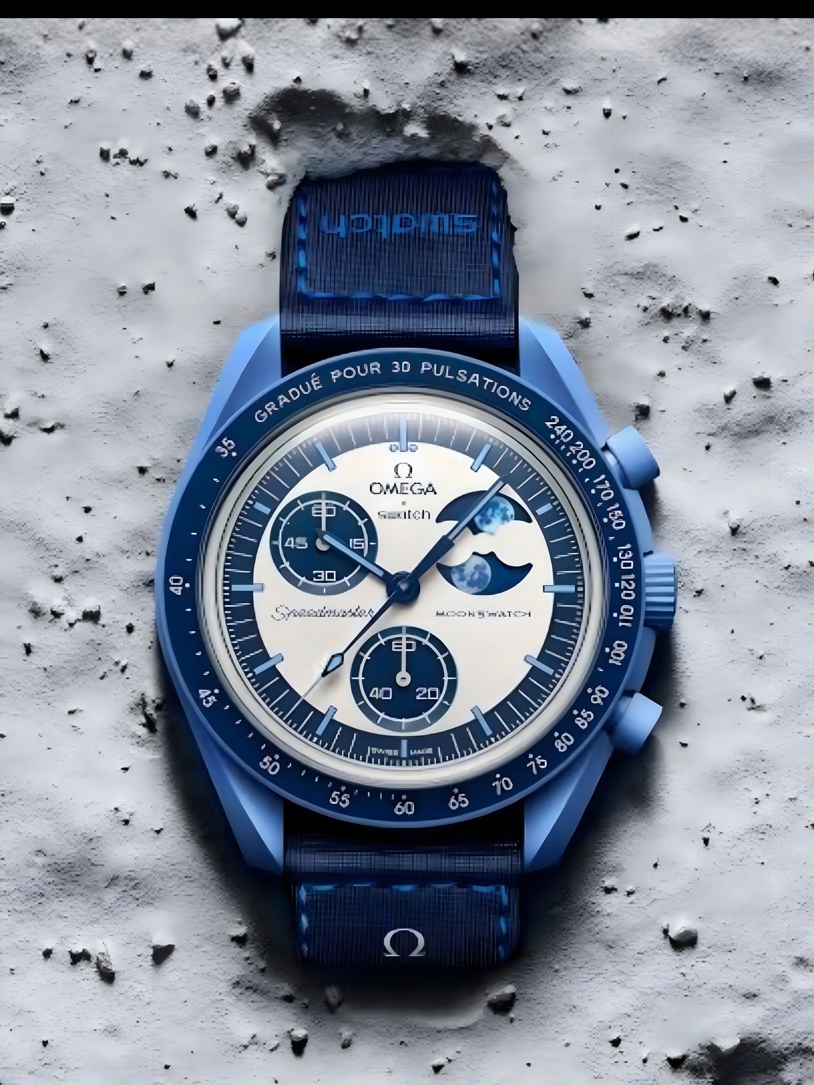 Omega x Swatch blue moon