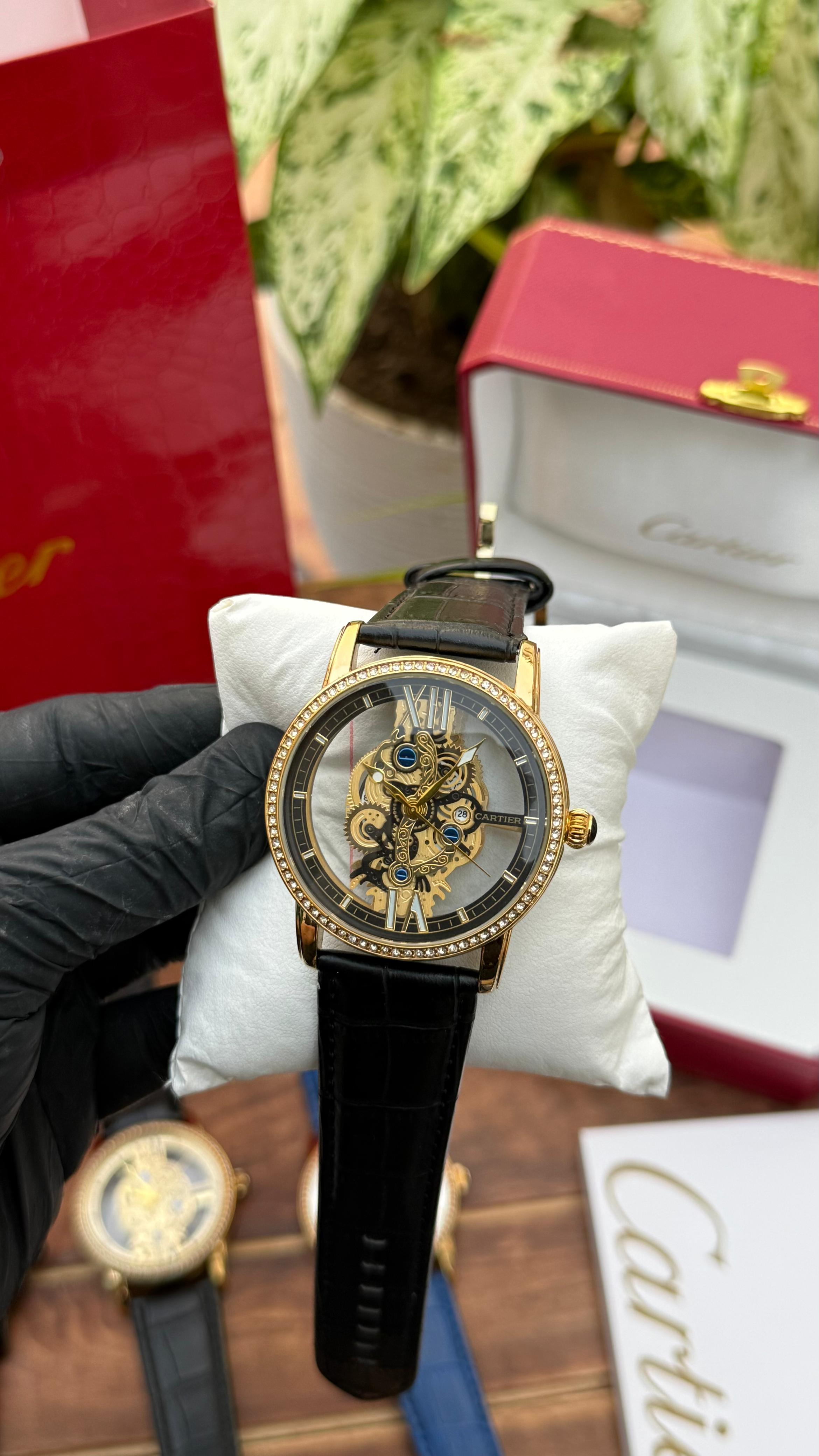 Cartier Open back leather (Cell model)