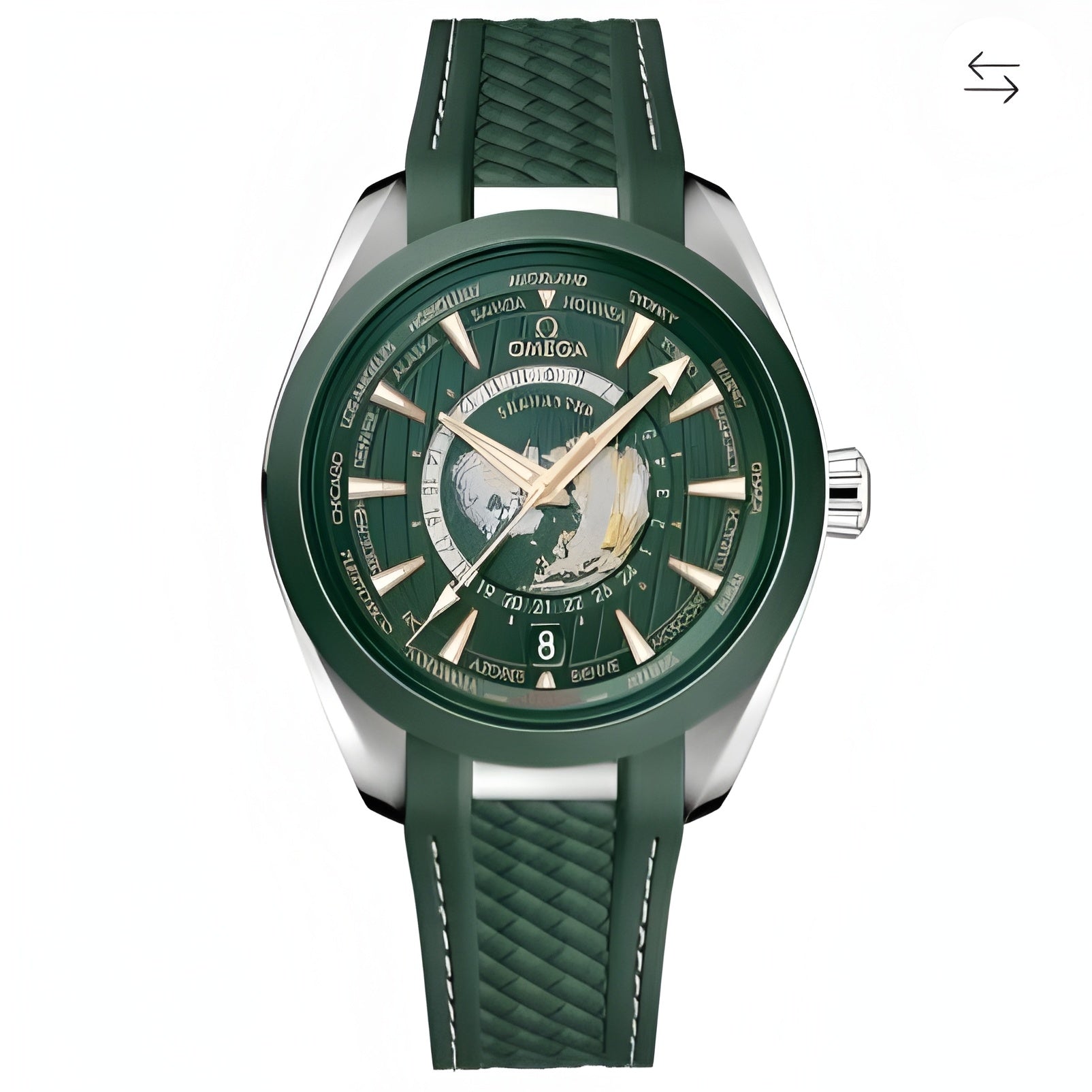 Omega Worldmap Automatic