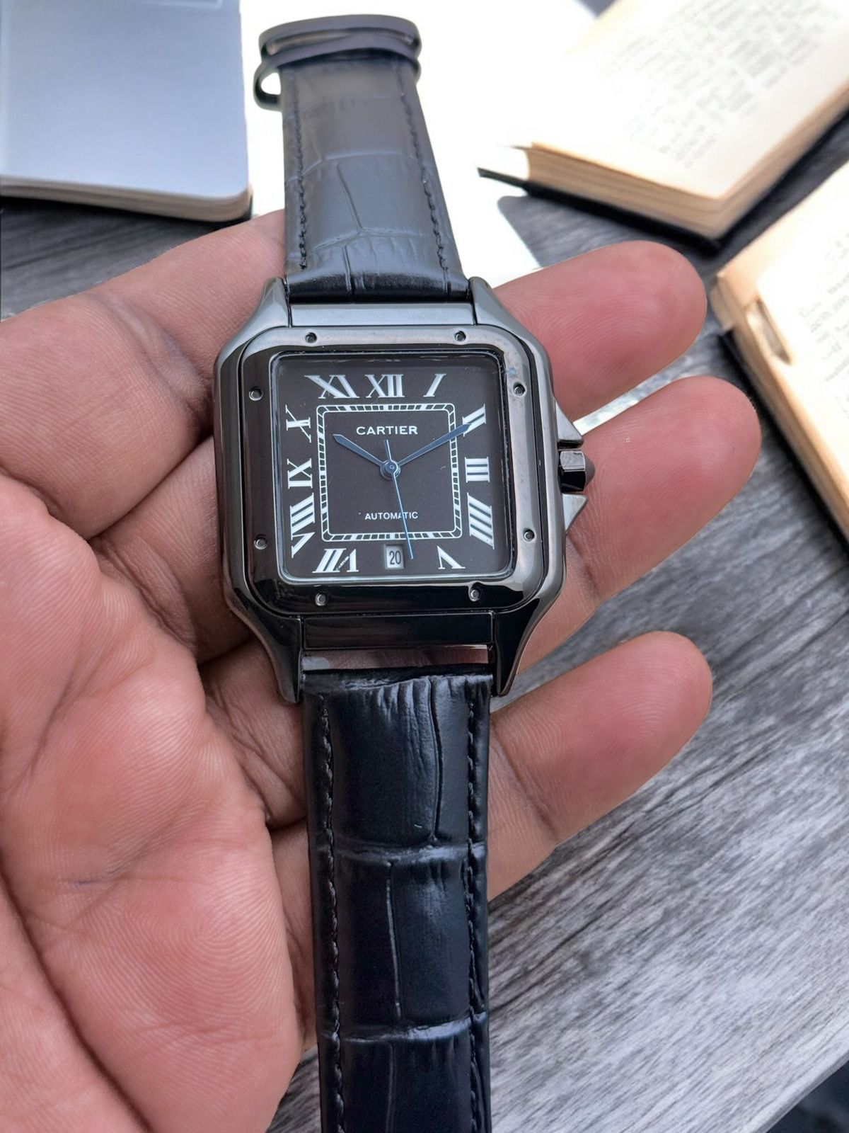 Cartier Santos slim (Cell model)